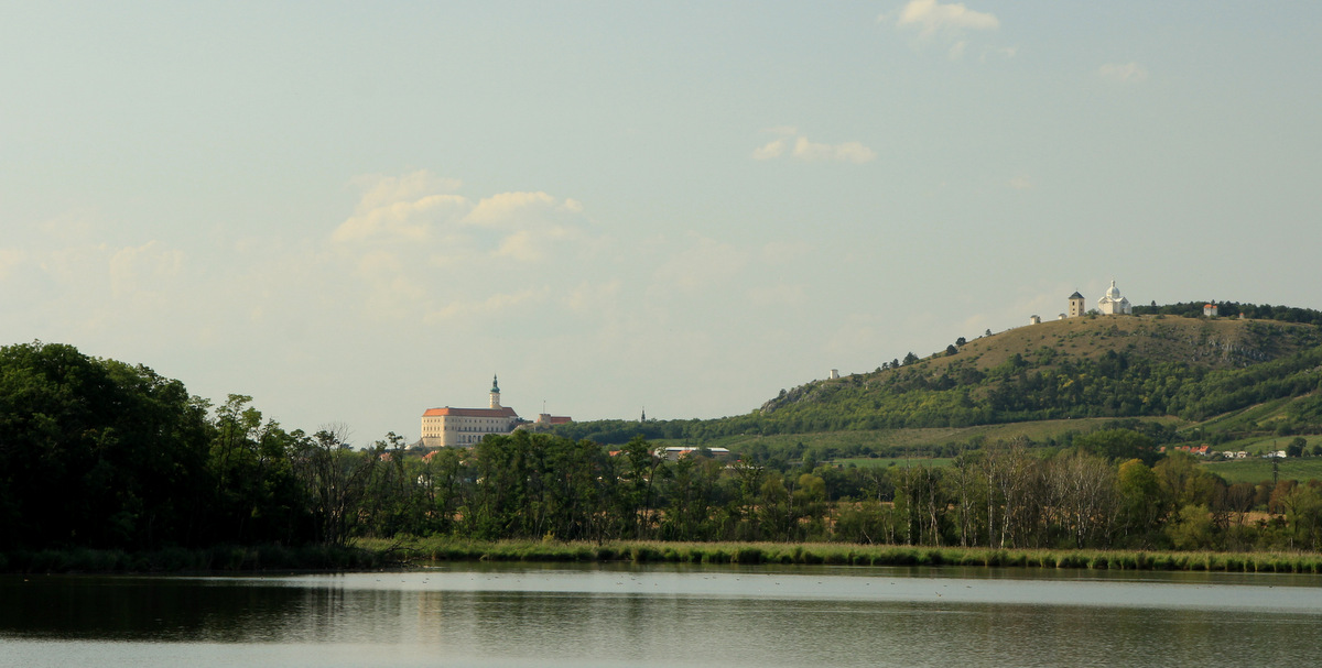 Nový rybník u Mikulova.